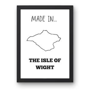 South East England County Outline Print | Hand‑Drawn Map A4 Art Print on 300 gsm Card | Choose Any of the 9 Counties