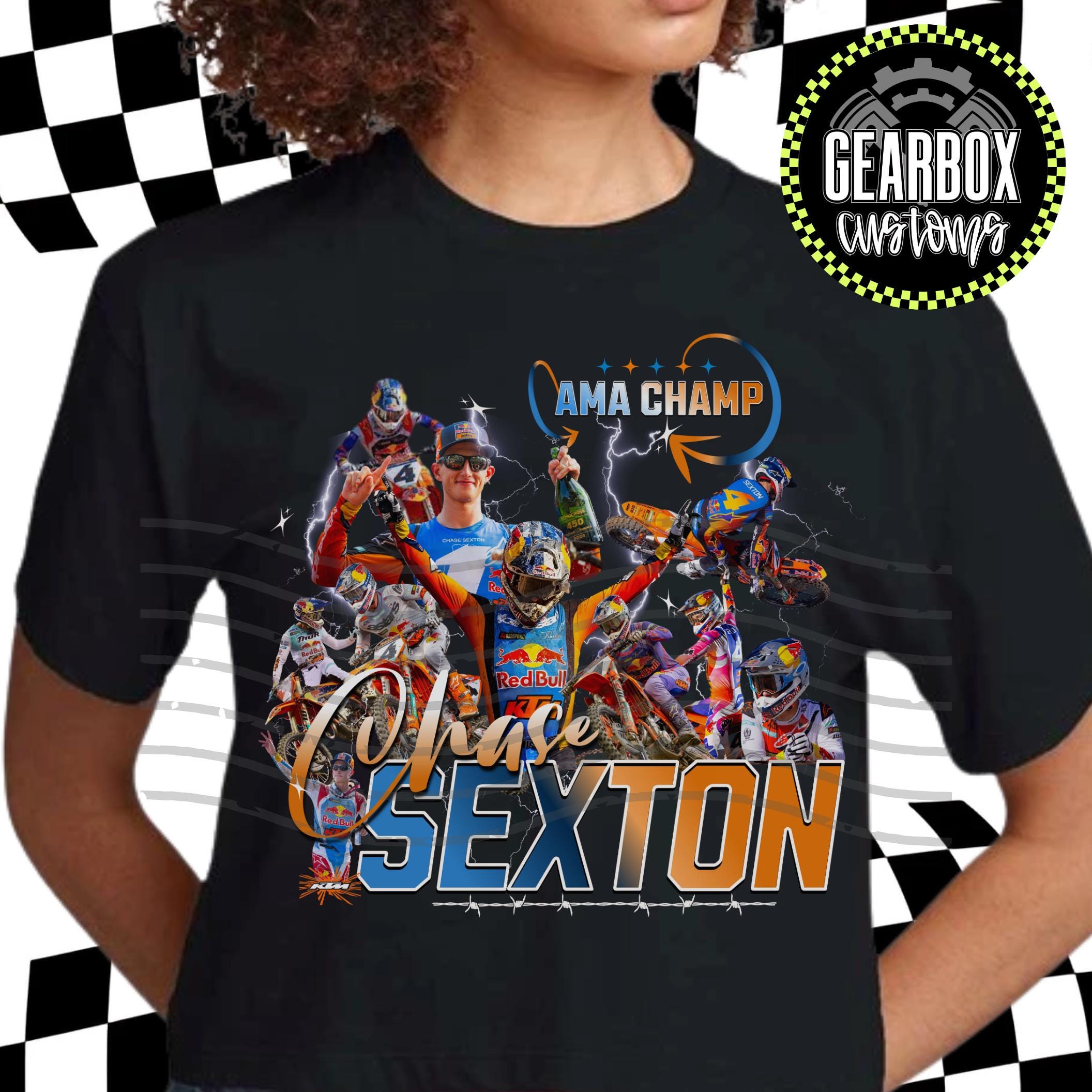 シャツ Sexton Shirt, Supercross Shirt, Send It, Holeshot, Motocross Shirt