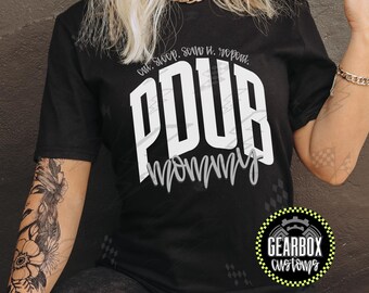 P-Dub Mommy Shirt, PW Mama, Mom Motocross Dirt Bike Shirt, Custom Racing Tee, Yama Mama, Yami Mami, Blue Dirt Bike Shirt, Dirt Track