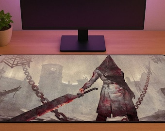 Pyramid Head Mouse Pad | Dead by Daylight, Silent Hill Gamer Gift