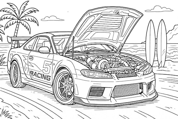 Acceleracers Colouring Printable Acceleracers Coloring Pages