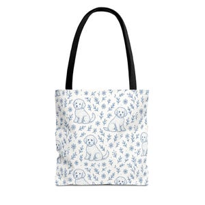 Whoodle- Adorable Pet-Themed Tote Bag, Dog Lover Gift, Eco-Friendly Reusable Shopping Bag, Cute Animal Gift, Everyday Carryall