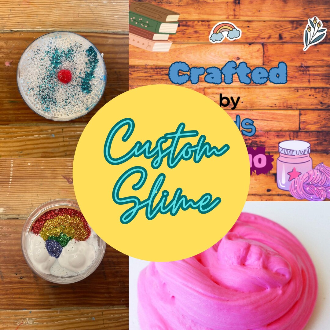 Custom 3oz Slime: Personalized Slime Design - Etsy