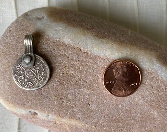 Vintage Silver Moroccan Pendant