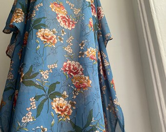 Moroccan Floral Kaftan