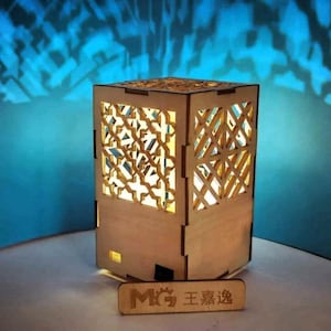 4 Votive Lantern DXF CDR SVG