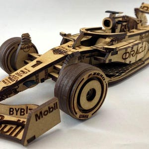 3D Holzmodell mit Bauanleitung dxf svg ai cdr
