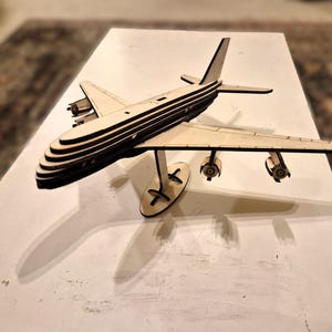 Airbus A380 Aircraft 3mm Dxf Cdr Svg Eps AI