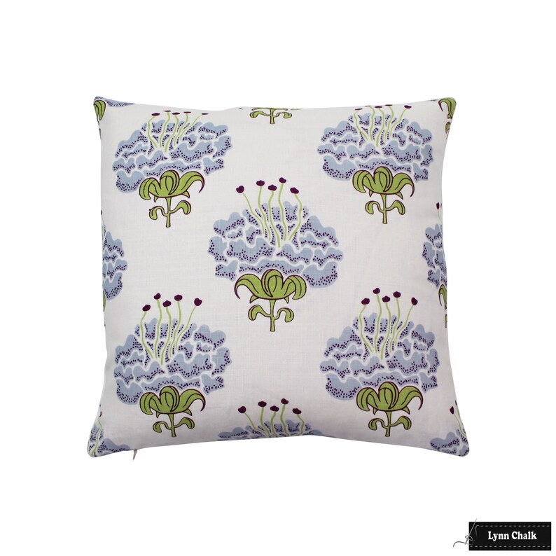 Katie Ridder Peony Custom Pillow with or without welting (shown in Raspberry-comes in other colors) Contact Me To Order Lavendar