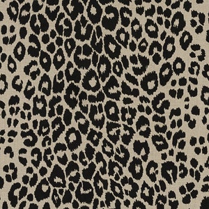 Schumacher Iconic Leopard Pillow Both Sides (Shown in Ink - comes in other colors) image 9