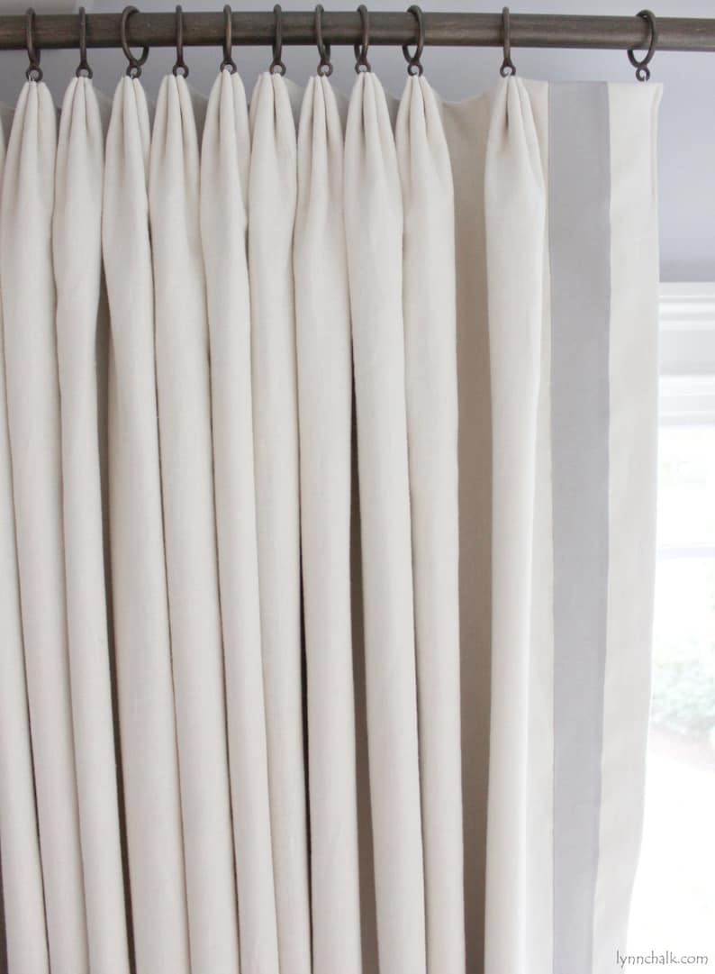 Custom Drapes Linen Drapes comes in Many Colors Etsy