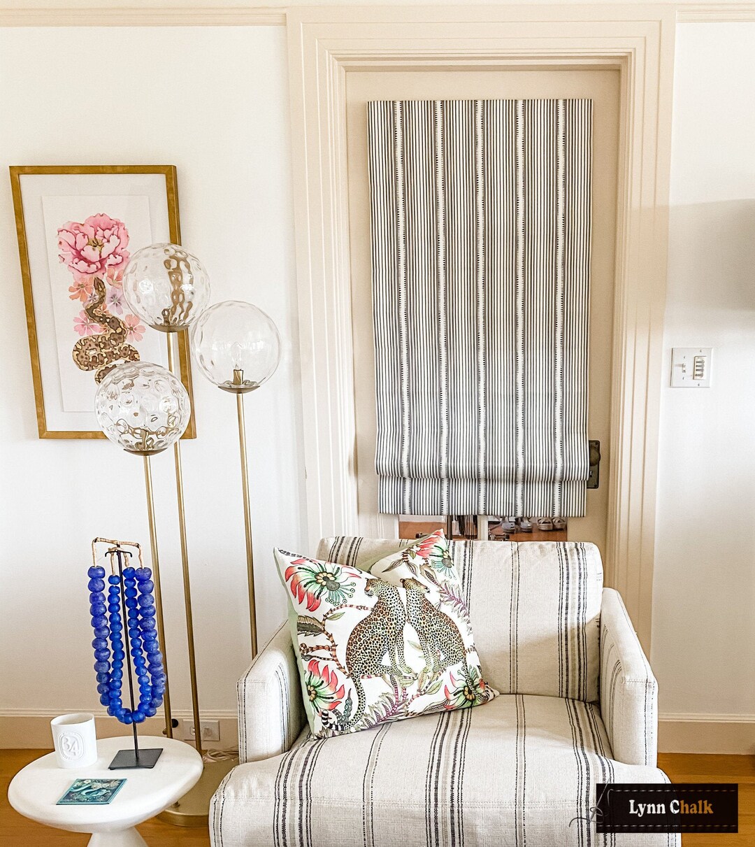 Schumacher Moncorvo Custom Roman Shades (shown in Monument-comes in ...
