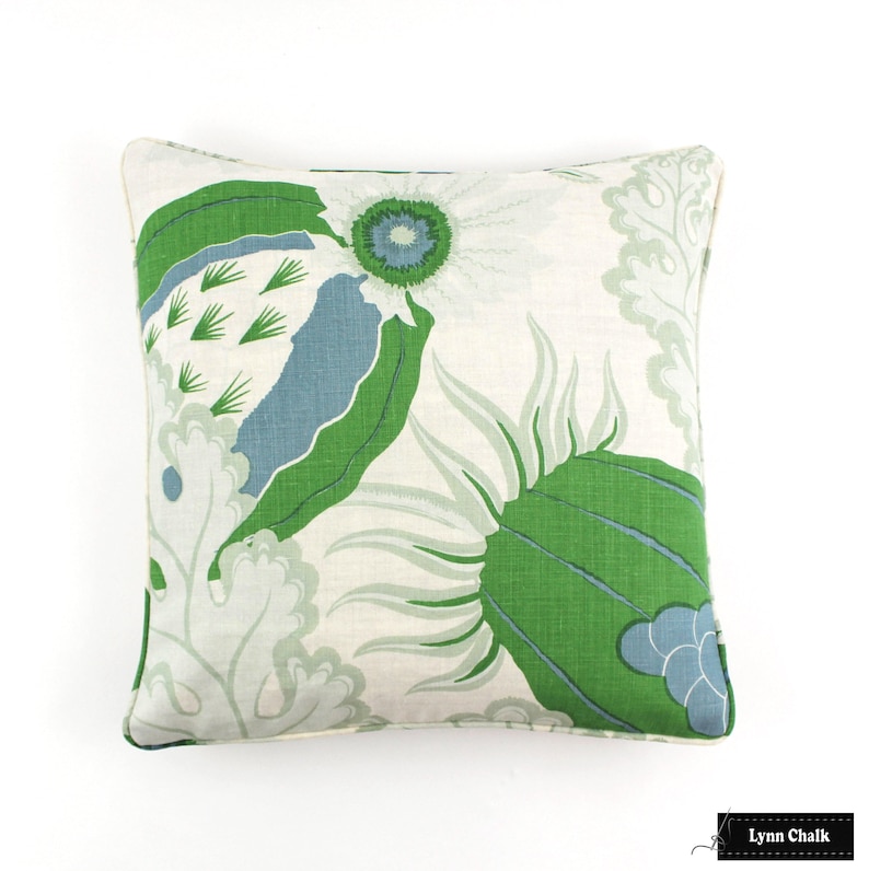 Christopher Farr Carnival Knife Edge Cushion shown in Etsy