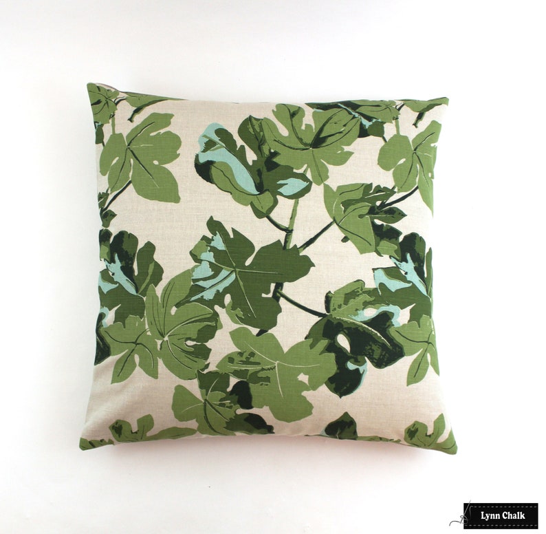 Peter Dunham Fig Leaf Custom Drapes comes printed on ...