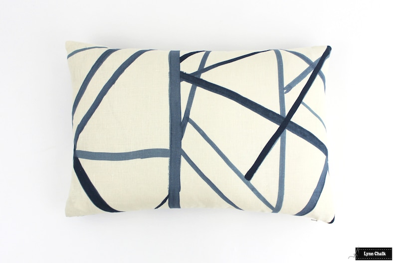 Kelly Wearstler for Lee Jofa Channels Pillow - Thumbnail 4