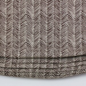 Quadrille Alan Campbell Petite Zig Zag Custom Roman Shade Petite Zig Zag comes in many colors image 2