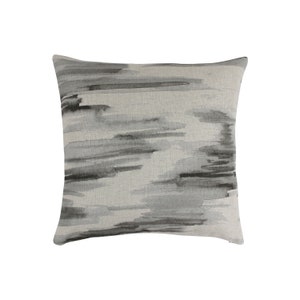 ON SALE 50% Off Kravet Lee Jofa Barbara Barry Kravet Awash Pillow in Cinder (Both Sides)
