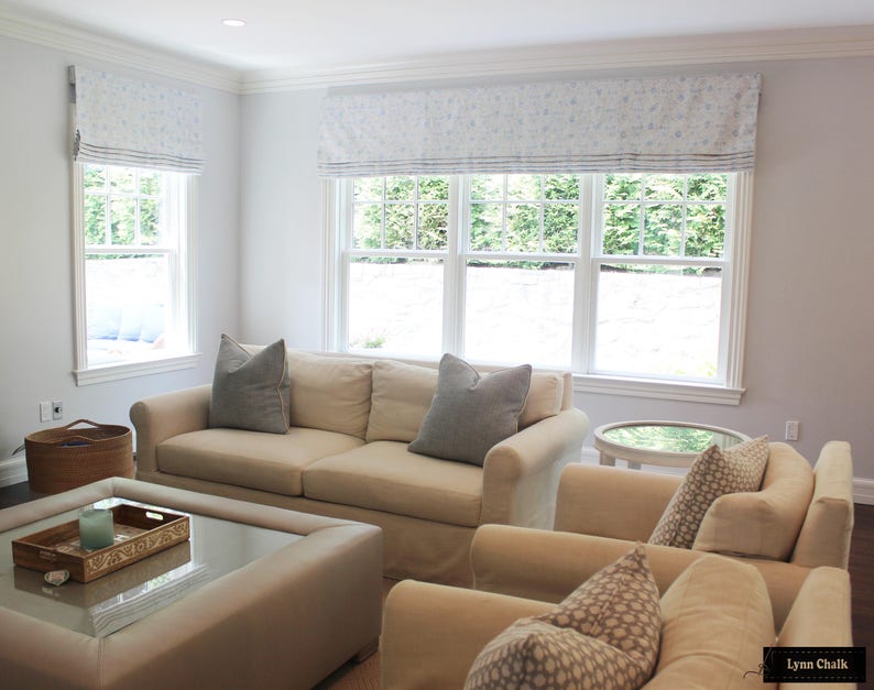 Custom Ikat Roman Shade Made to Order Etsy