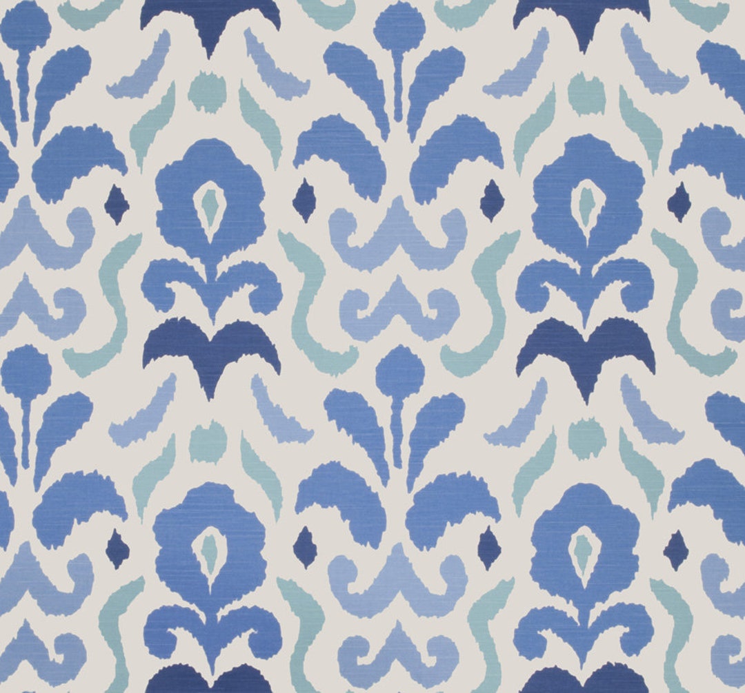 ON SALE Stroheim Montenegro Navy Blue Pillow With or Without Welting