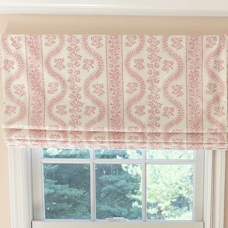 Custom Roman Shades Etsy