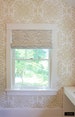 Brunschwig & Fils/Lee Jofa Talavera Roman Shades (shown in Birch-comes in 4 colors) 