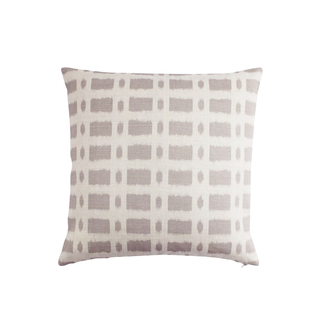 Schumacher Townline Road Knife Edge Pillow shown in in Several Colors Etsy