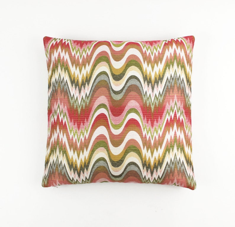 Jonathan Adler Acid Palm Custom Pillows both in Etsy