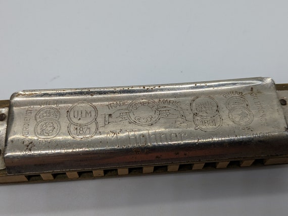 Vintage Harmonica M. Hohner Marine Band Made in Germany