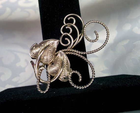 Bond boyd sterling flower brooch hot sale