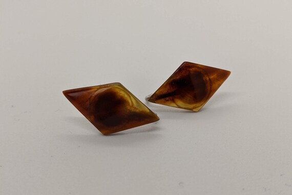 Sterling silver tortoise shell best sale earrings