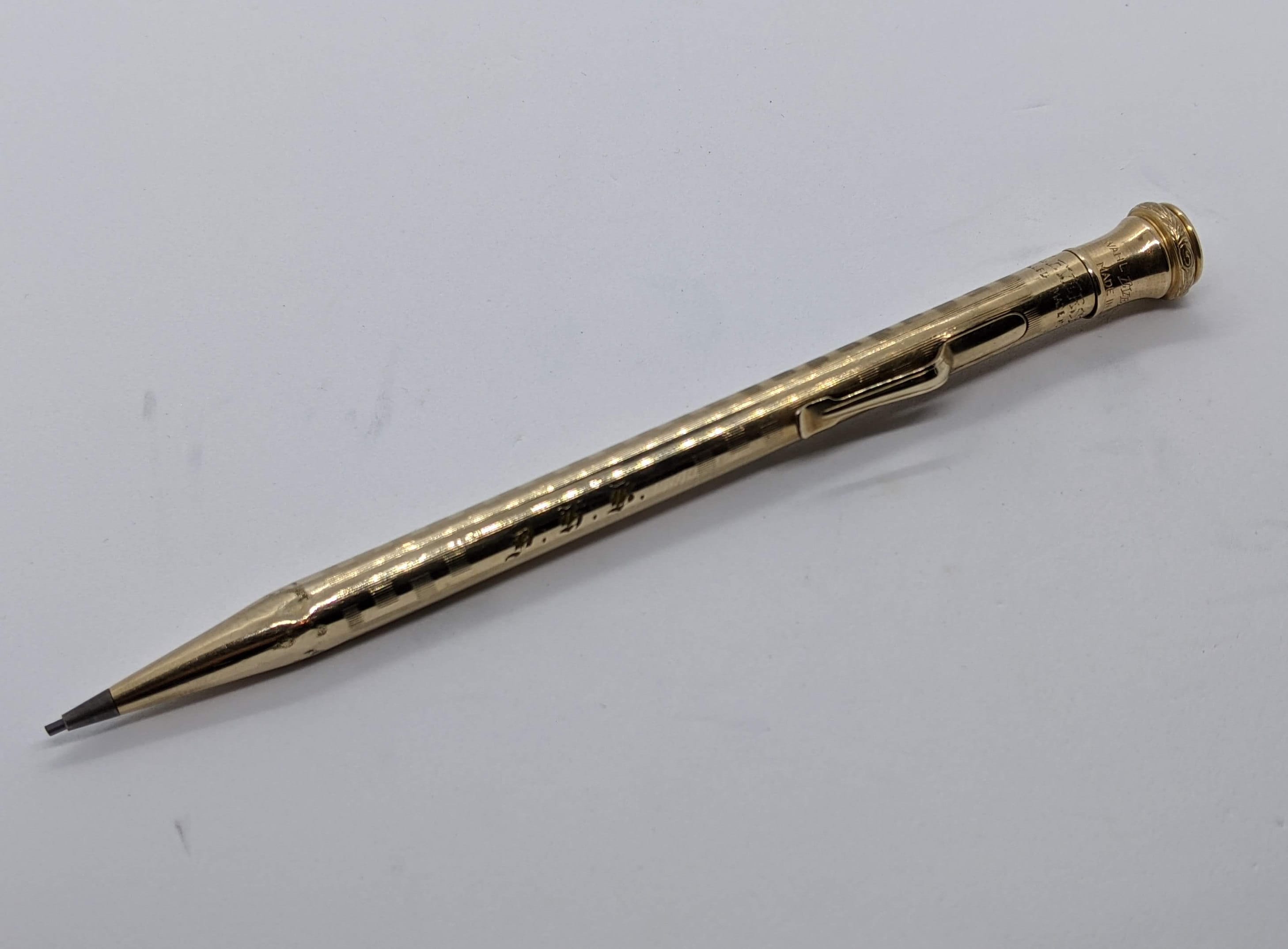 Vintage Gold Filled Wahl Eversharp Mechanical Pencil Monogramed