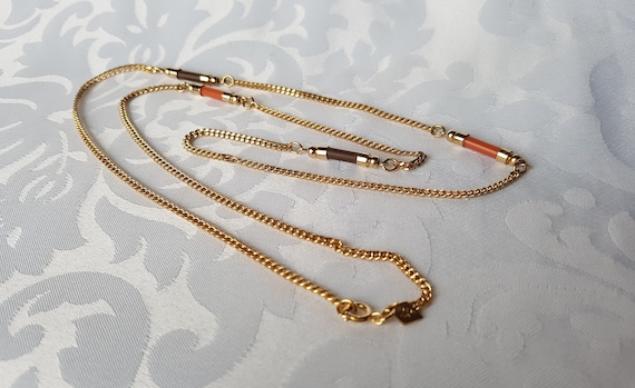 Vintage ALL SIGNED Necklace Lot of 4 Gold Tone Sarah Cov Napier Kennet –  Shop Thrift World