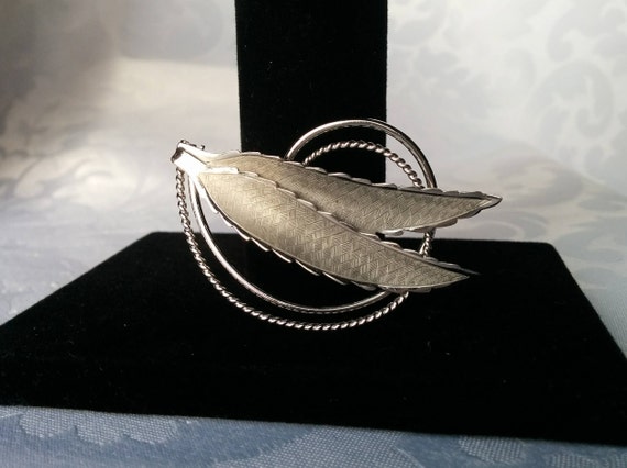 Bond Boyd Sterling Silver Brooch Sterling Silver Leaf Brooch