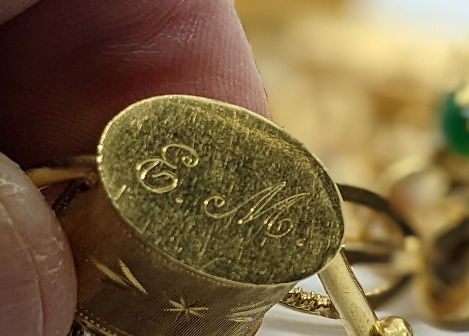 Vintage 18K Solid Italian Gold Charm Bracelet Unoaerre Etsy