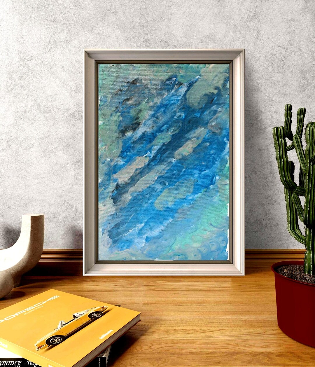 Undefined Abstract Undefined | Original Abstract Painting A4 | Unbeauty & Unapologetic - Etsy