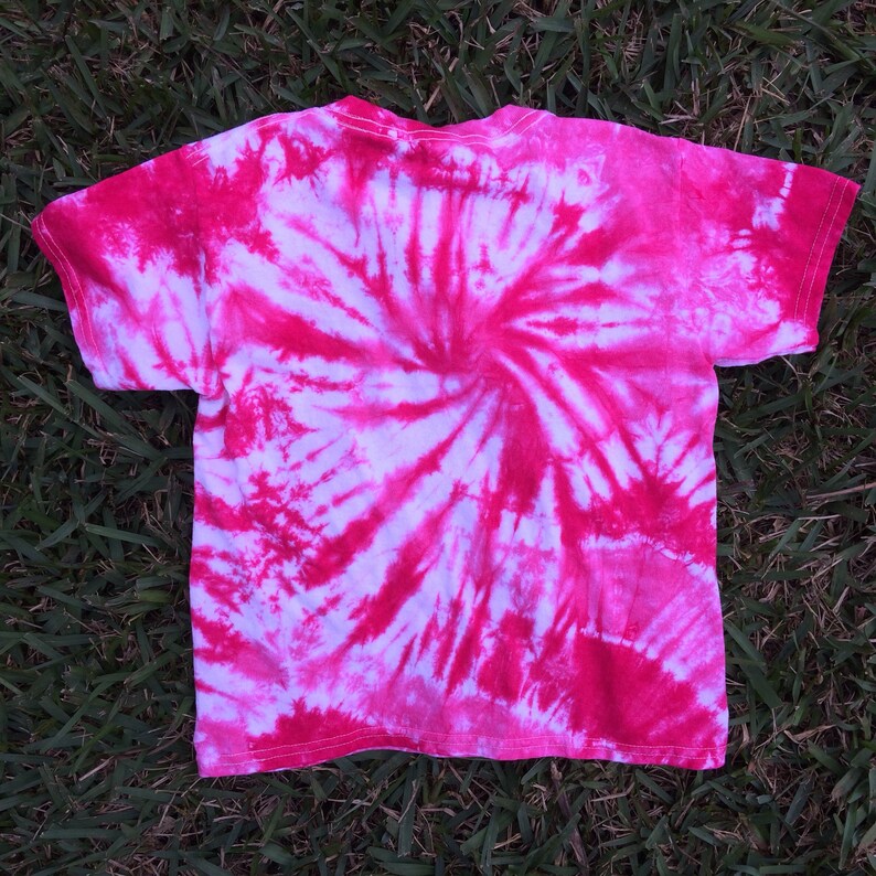 hot pink tie dye shirt