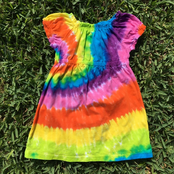 Pink Tie Dye Dress - Kids Dresses main image 1