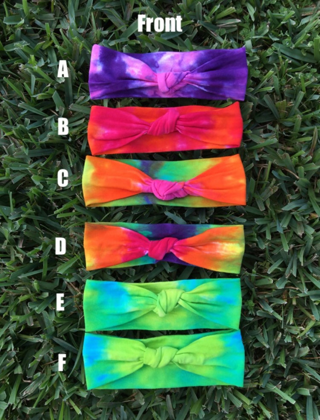 Infant Tie Dye Headband Baby Tie Dye Headband Headband Pink Etsy