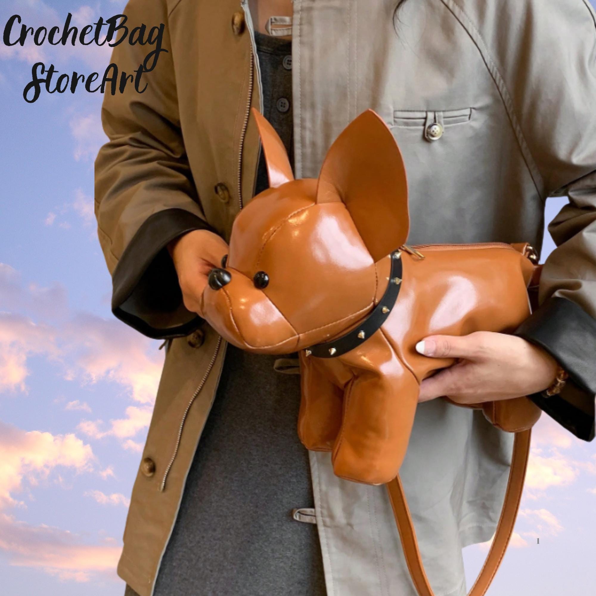 Corgi crossbody purse - Etsy 日本