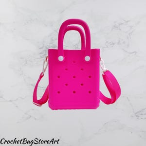 Mini EVA Tote Bag – Waterproof Cartoon Beach Bag with Detachable Shoulder Strap