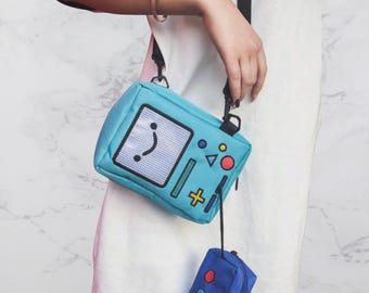 Retro Game Boy Crossbody Bag: 90s Nostalgia Shoulder Purse