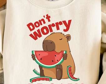 Capybara mignon png | T-shirt png | Chemise style anime | Design par sublimation png, Capybara Food Club | Chemise Capybara | Lot de cliparts Capybara
