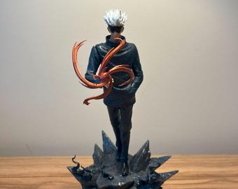 Satoru Gojo Resin Figure – Hand-Painted Anime Style Statue