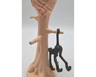 Vintage 1984 Fisher Price Little People ZOO Monkey tree replacement part #916