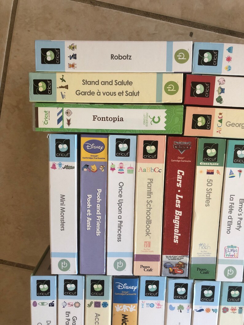 Cricut Cartridges Etsy