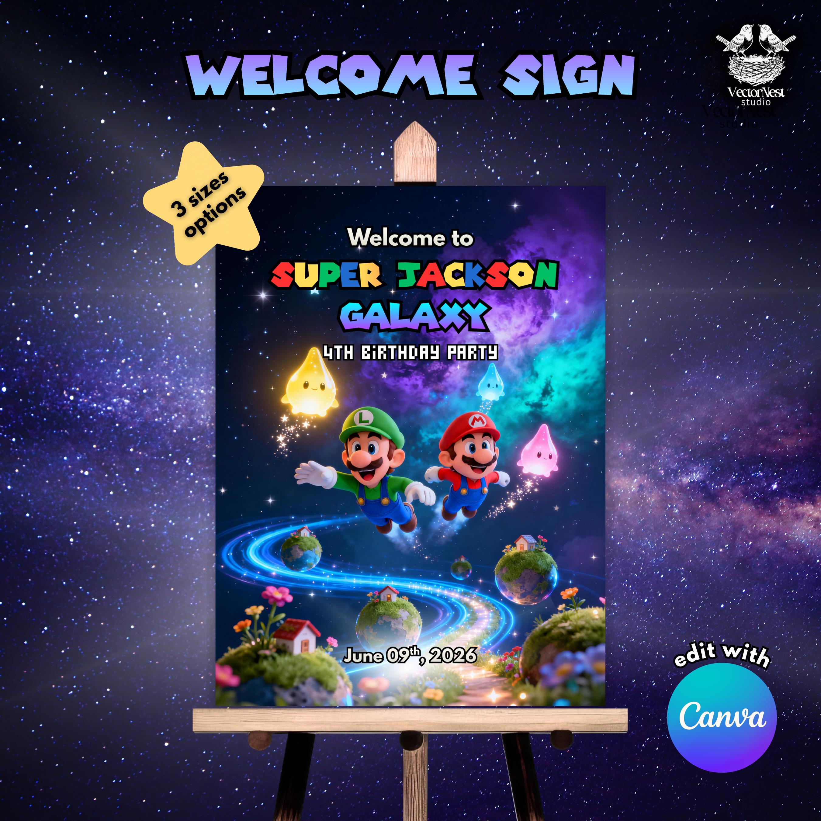 Mario party welcome - Etsy 日本