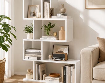 1990s Vintage White IKEA Enetri Shelf by Danish Designer Niels