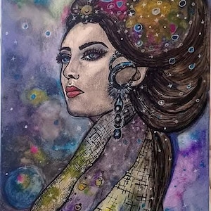 hand painted picture