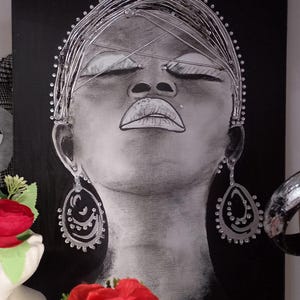 hand painted picture