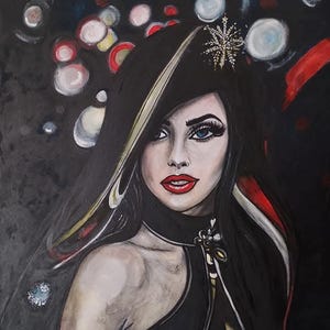 hand painted picture
